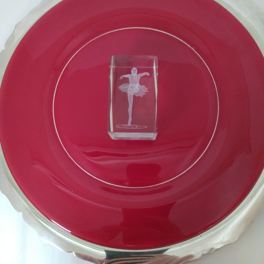 Prima Ballerina Paper Weight Translucent, Better Than Trophy